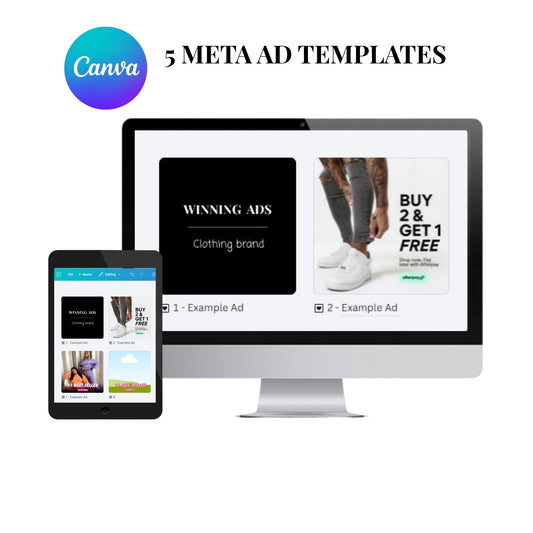 The Winning Facebook Ads Template Pack (5)